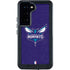 NBA Charlotte Hornets Distressed-Purple Galaxy S24 Waterproof Case