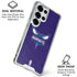 NBA Charlotte Hornets Distressed-Purple Galaxy S25 Ultra Clear Case