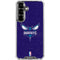NBA Charlotte Hornets Distressed-Purple Galaxy S26 Clear Case