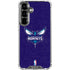 NBA Charlotte Hornets Distressed-Purple Galaxy S26 Plus Clear Case