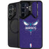 NBA Charlotte Hornets Distressed-Purple Galaxy S26 Plus Kickstand Case