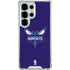 NBA Charlotte Hornets Distressed-Purple Galaxy S26 Ultra Clear Case