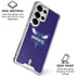 NBA Charlotte Hornets Distressed-Purple Galaxy S26 Ultra Clear Case