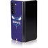 NBA Charlotte Hornets Distressed-Purple Galaxy Z Fold5 5G Skin