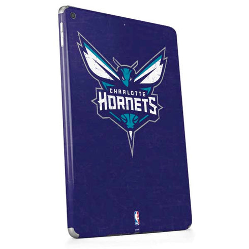 NBA Charlotte Hornets Distressed-Purple Apple iPad Skin