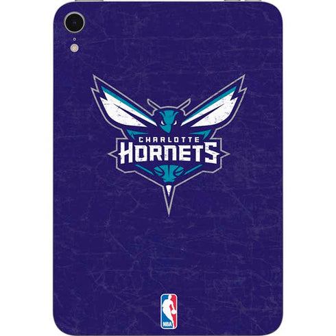 NBA Charlotte Hornets Distressed-Purple Apple iPad Mini Skin