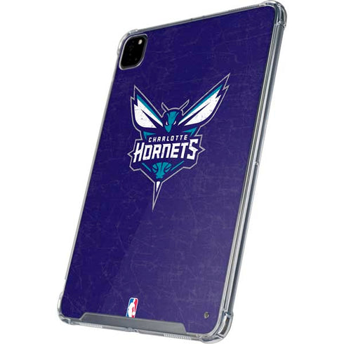 NBA Charlotte Hornets Distressed-Purple iPad Cases