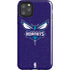 NBA Charlotte Hornets Distressed-Purple iPhone Cases