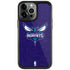 NBA Charlotte Hornets Distressed-Purple iPhone Cases