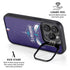 NBA Charlotte Hornets Distressed-Purple iPhone 14 Pro Max Kickstand Case