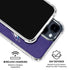 NBA Charlotte Hornets Distressed-Purple iPhone 15 Clear Case