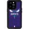 NBA Charlotte Hornets Distressed-Purple iPhone 15 Pro Waterproof Case