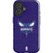 NBA Charlotte Hornets Distressed-Purple iPhone 16 Impact Case