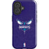 NBA Charlotte Hornets Distressed-Purple iPhone 16 Impact Case