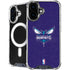 NBA Charlotte Hornets Distressed-Purple iPhone 16 MagSafe Case