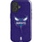 NBA Charlotte Hornets Distressed-Purple iPhone 16 Magsafe Impact Case