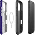 NBA Charlotte Hornets Distressed-Purple iPhone 16 Magsafe Impact Case