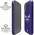 NBA Charlotte Hornets Distressed-Purple iPhone 16 Magsafe Impact Case