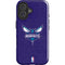 NBA Charlotte Hornets Distressed-Purple iPhone 16 Plus Impact Case