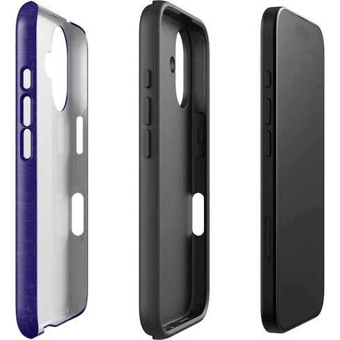 NBA Charlotte Hornets Distressed-Purple iPhone 16 Plus Impact Case