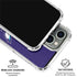 NBA Charlotte Hornets Distressed-Purple iPhone 16 Pro Clear Case