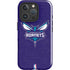 NBA Charlotte Hornets Distressed-Purple iPhone 16 Pro Impact Case