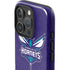 NBA Charlotte Hornets Distressed-Purple iPhone 16 Pro Impact Case