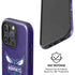 NBA Charlotte Hornets Distressed-Purple iPhone 16 Pro Magsafe Impact Case