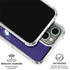 NBA Charlotte Hornets Distressed-Purple iPhone 16 Pro Max Clear Case