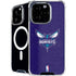 NBA Charlotte Hornets Distressed-Purple iPhone 16 Pro Max MagSafe Case