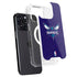 NBA Charlotte Hornets Distressed-Purple iPhone 16 Pro Max MagSafe Case