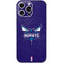 NBA Charlotte Hornets Distressed-Purple iPhone 16 Pro Max Skin