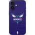NBA Charlotte Hornets Distressed-Purple iPhone 16 Skin