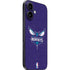 NBA Charlotte Hornets Distressed-Purple iPhone 16 Skin