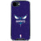 NBA Charlotte Hornets Distressed-Purple iPhone 16e Clear Case