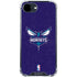NBA Charlotte Hornets Distressed-Purple iPhone 16e Clear Case