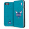NBA Charlotte Hornets Distressed-Purple iPhone 8 Folio Case