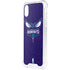 NBA Charlotte Hornets Distressed-Purple iPhone XS Clear Case