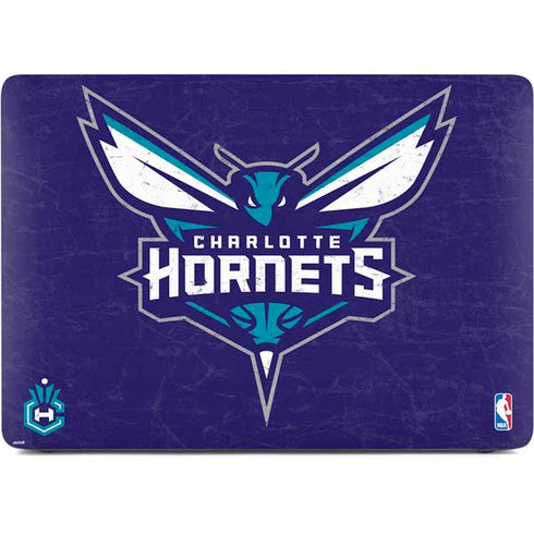 NBA Charlotte Hornets Distressed-Purple Apple MacBook Air Skin