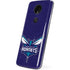 NBA Charlotte Hornets Distressed-Purple Moto E5 Plus Skin