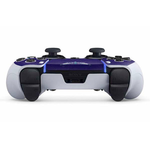 NBA Charlotte Hornets Distressed-Purple PS5 DualSense Edge Pro Controller Skin