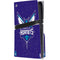 NBA Charlotte Hornets Distressed-Purple PS5 Pro Disk Console Skin