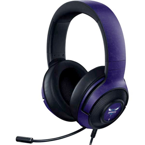 NBA Charlotte Hornets Distressed-Purple Razer Kraken X Skin