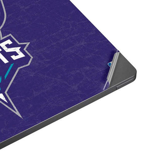 NBA Charlotte Hornets Distressed-Purple Surface Laptop 7 15in Skin