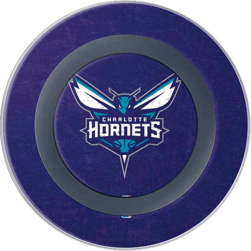 NBA Charlotte Hornets Distressed-Purple Wireless Charger Skin