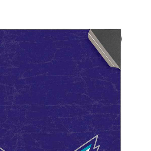 NBA Charlotte Hornets Distressed-Purple XBox Series X Digital Edition Console Skin