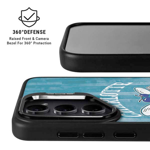 NBA Charlotte Hornets Hardwood Classics Galaxy S25 Kickstand Case