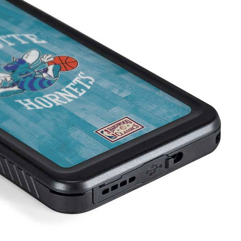 NBA Charlotte Hornets Hardwood Classics Galaxy S24 Plus Waterproof Case