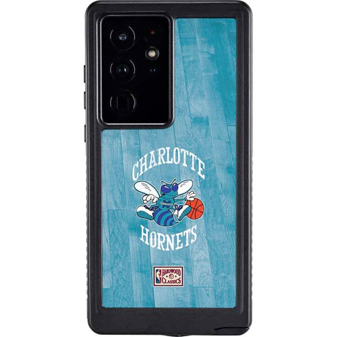 NBA Charlotte Hornets Hardwood Classics Galaxy S24 Ultra Waterproof Case