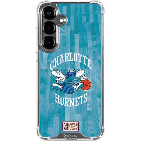 NBA Charlotte Hornets Hardwood Classics Galaxy S26 Clear Case